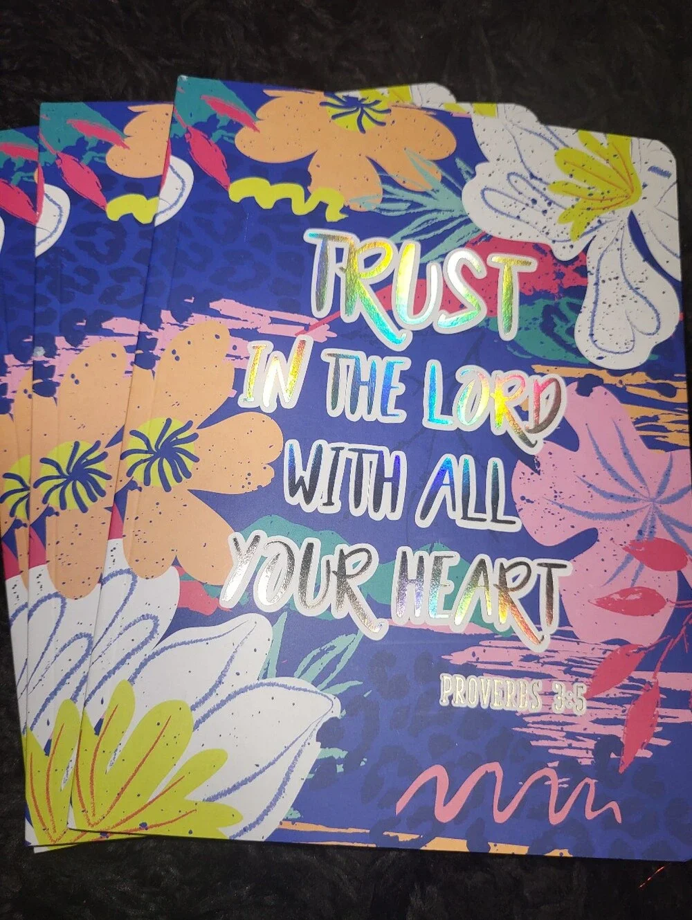 Colorful Floral Faith Journal - Choose 1